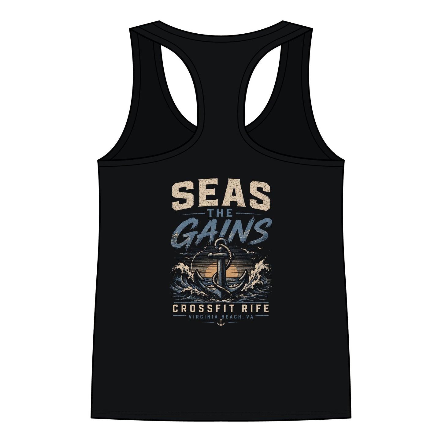 CFR 'Seas the Gains' Women's Racerback Tank