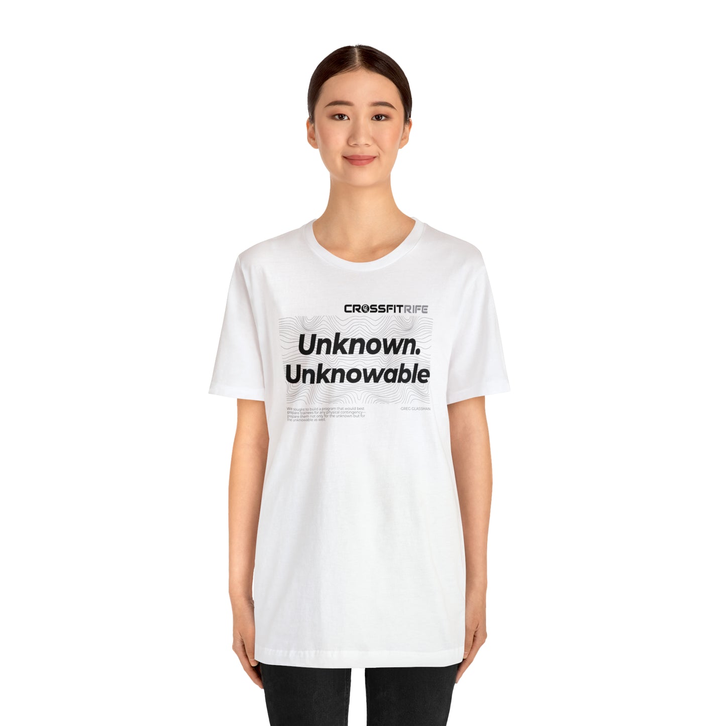 Unknown / Unknowable (white)