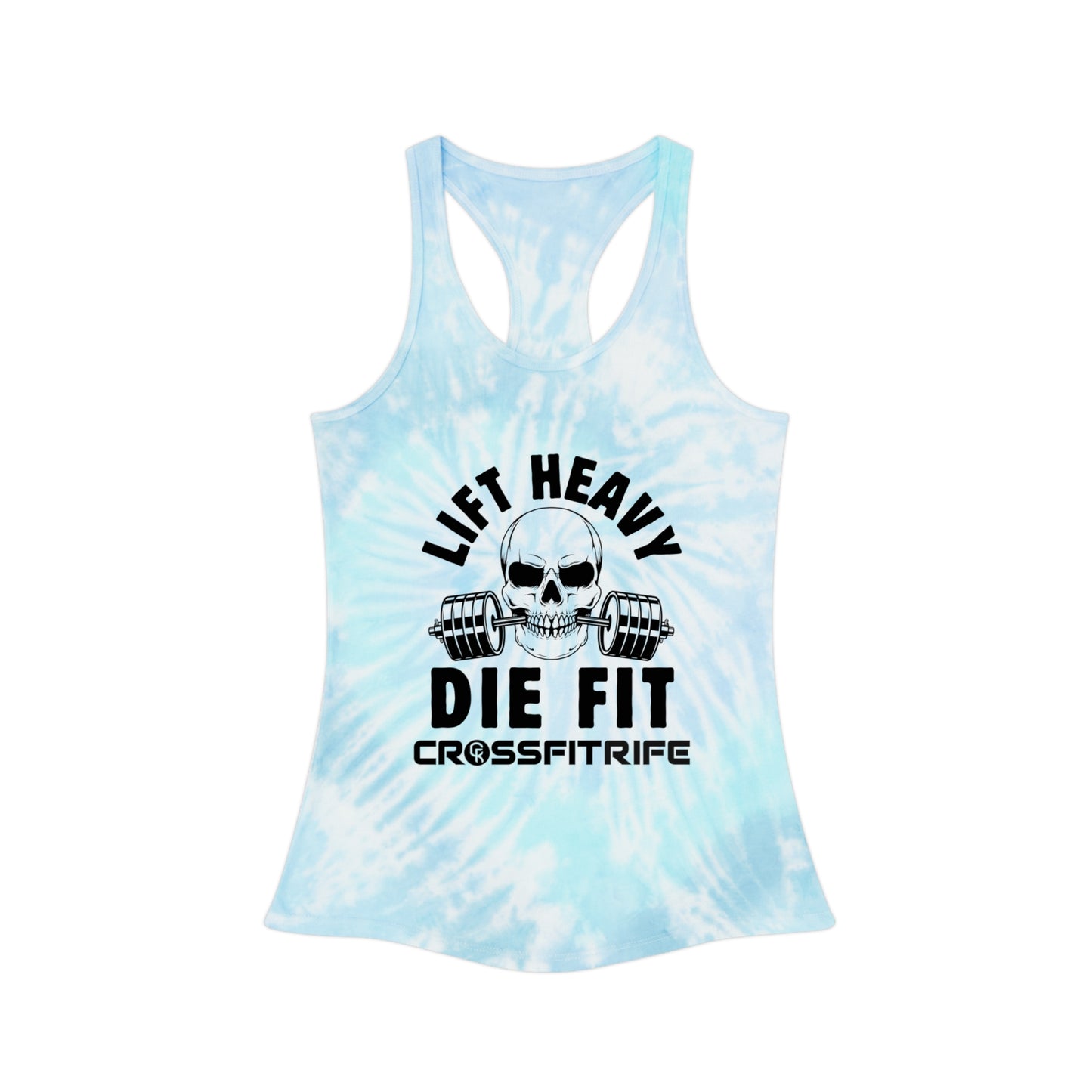 Lift Heavy Die Fit Tie-Dye Tank