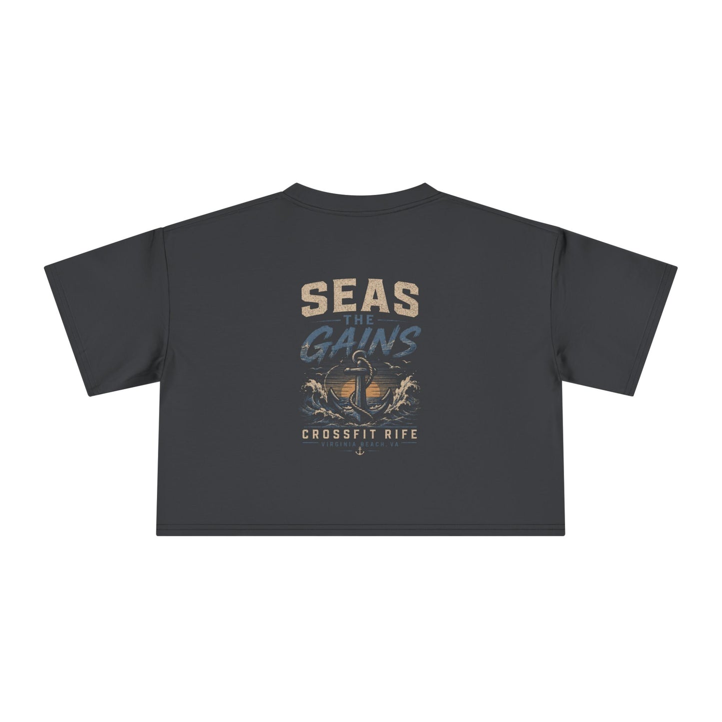 Seas the Gains Women’s Crop