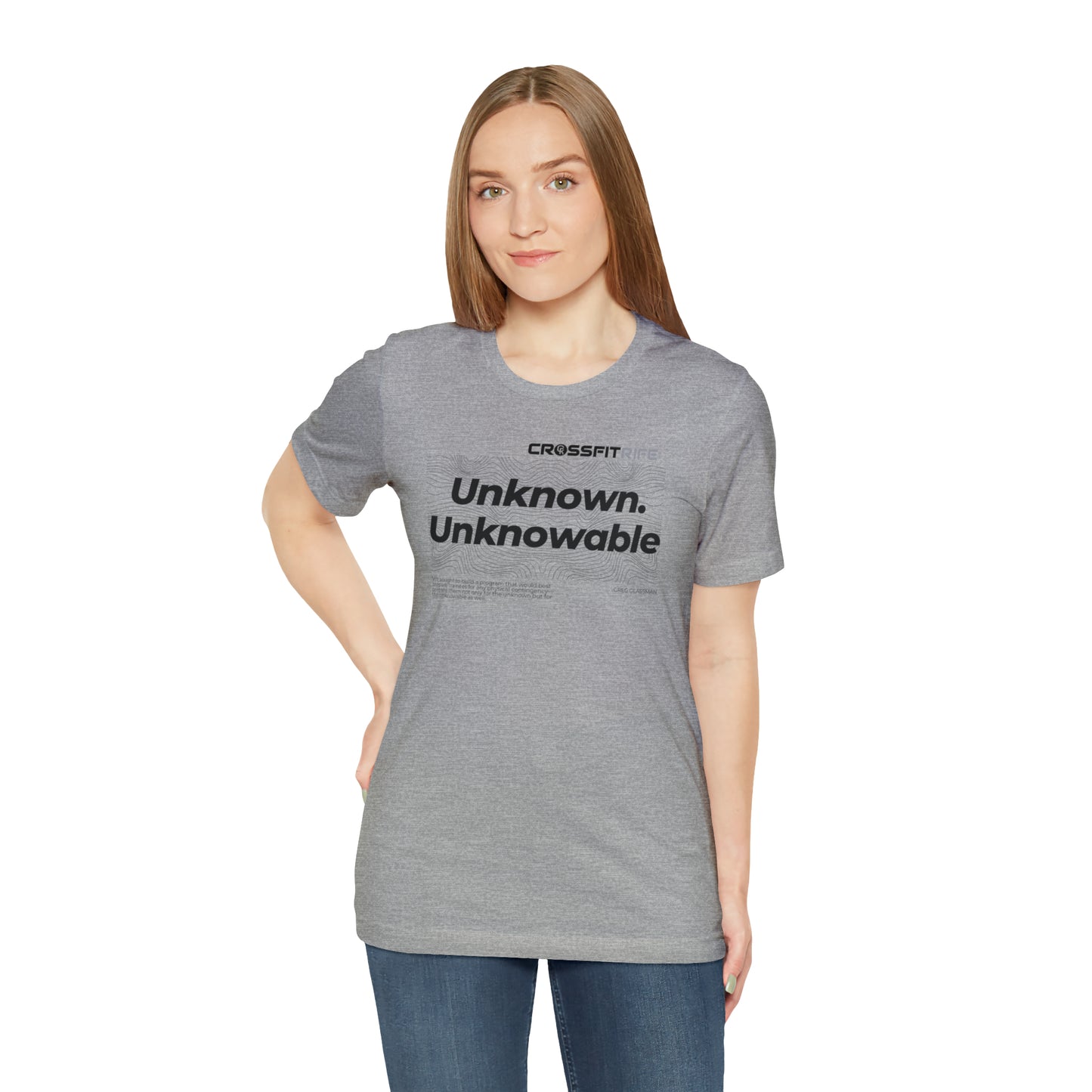 Unknown / Unknowable (white)