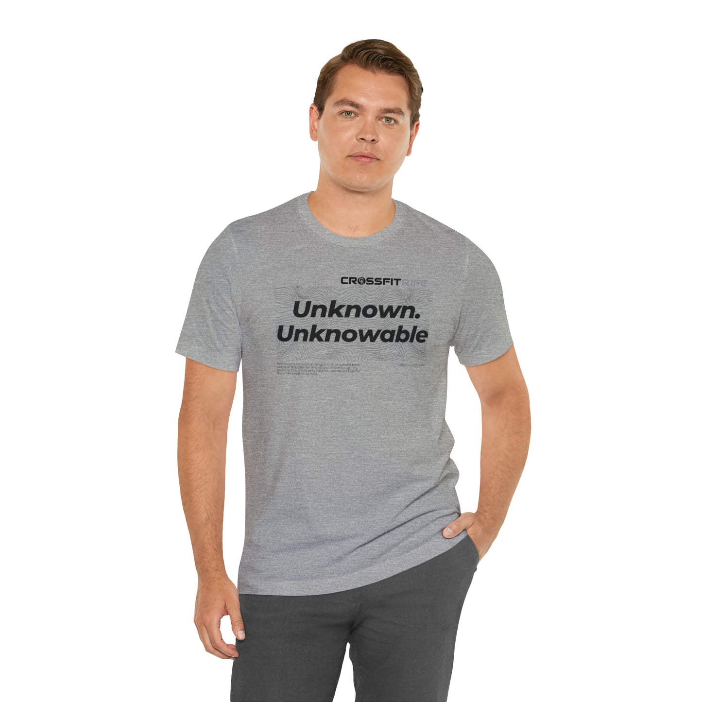 Unknown / Unknowable (white)