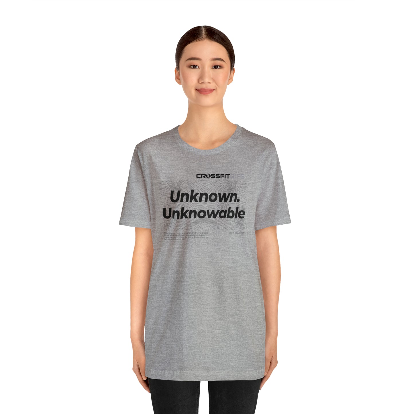 Unknown / Unknowable (white)