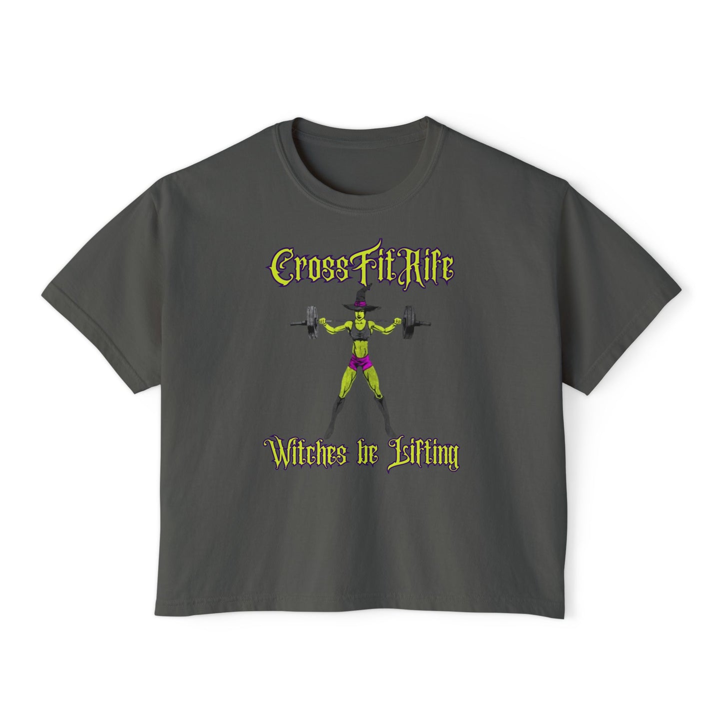 CFR Witches be Lifting Boxy Tee