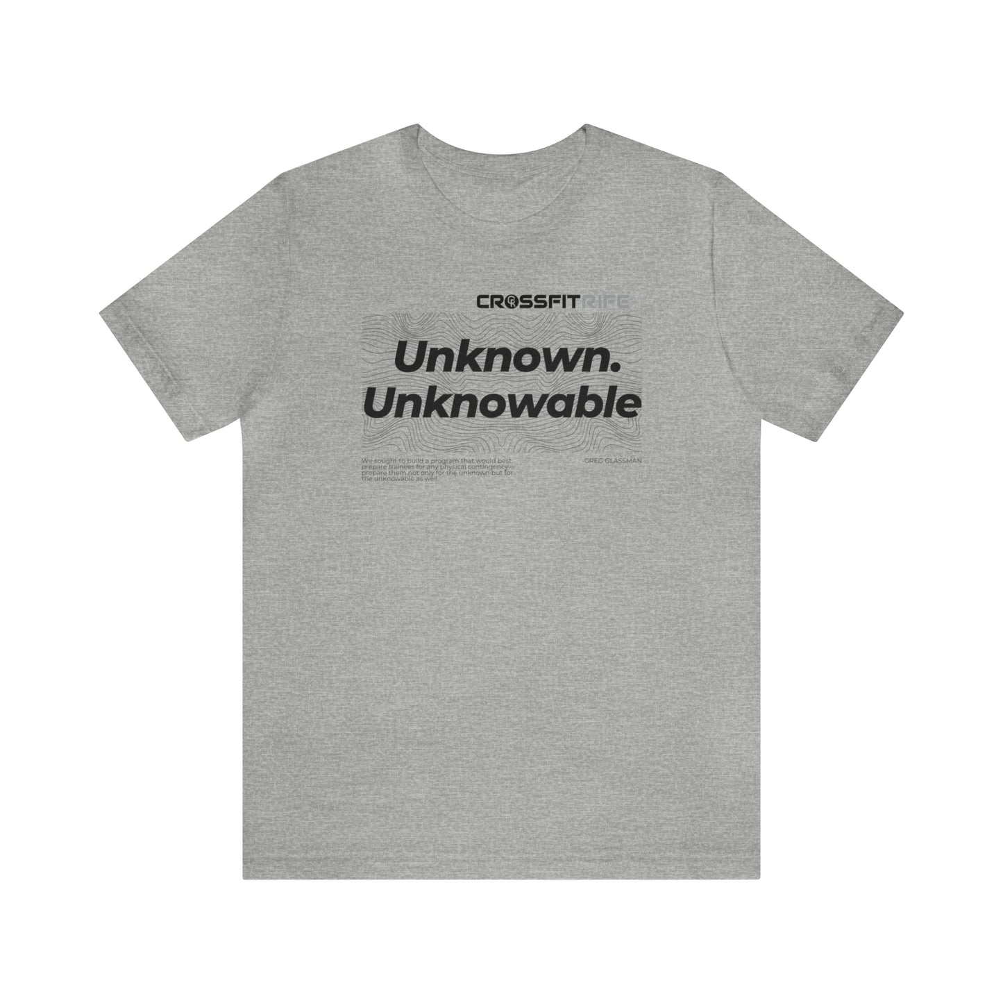 Unknown / Unknowable (white)