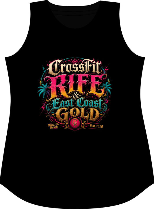 CrossFit Rife & East Coast Gold Women's Tank Top