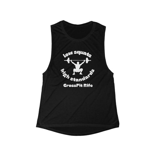 Low Squats High Standards Women's Muscle Tank