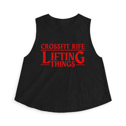 CFR Lifting Things Flowy Crop Tank