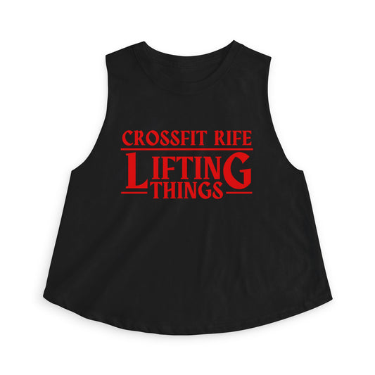 CFR Lifting Things Flowy Crop Tank