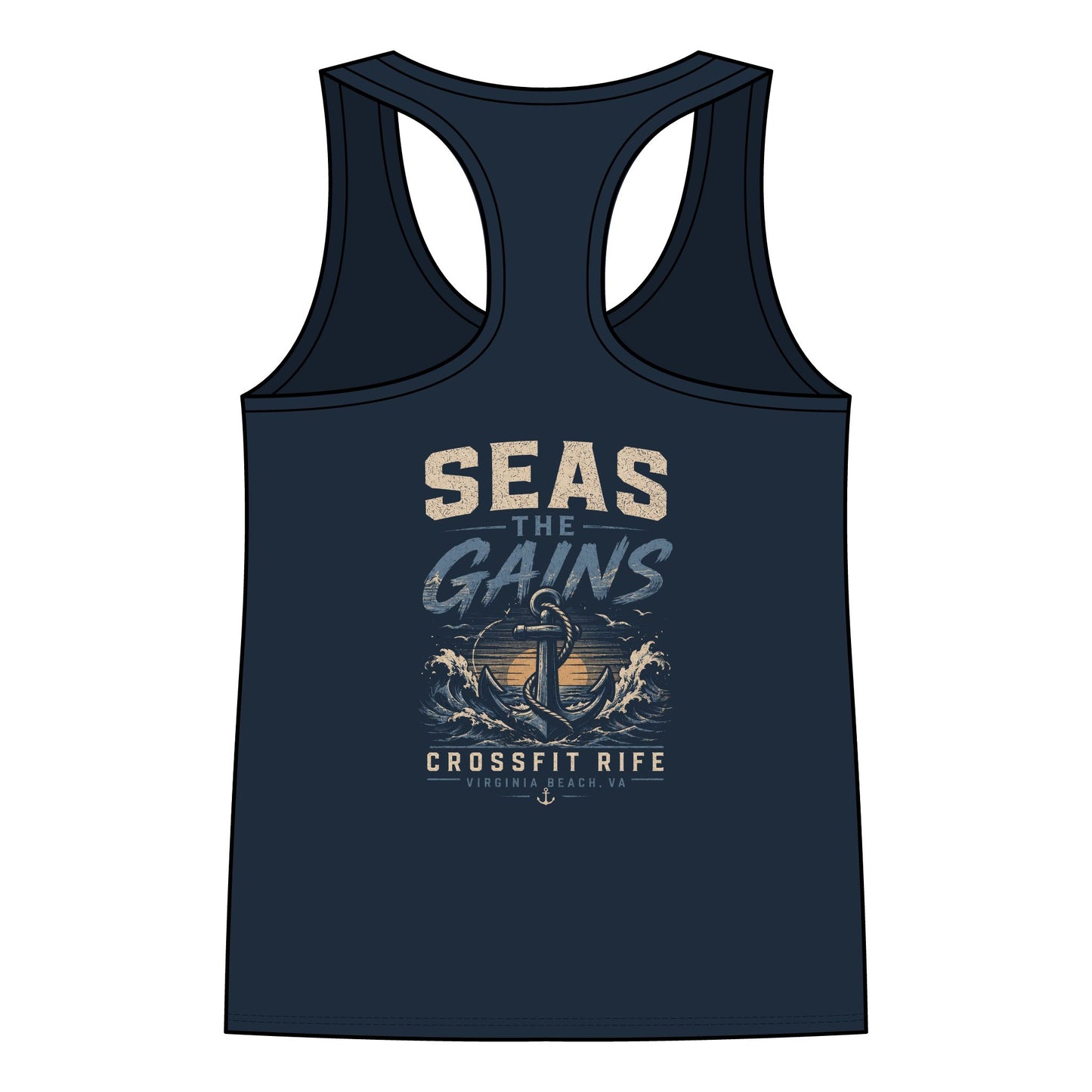 CFR 'Seas the Gains' Women's Racerback Tank