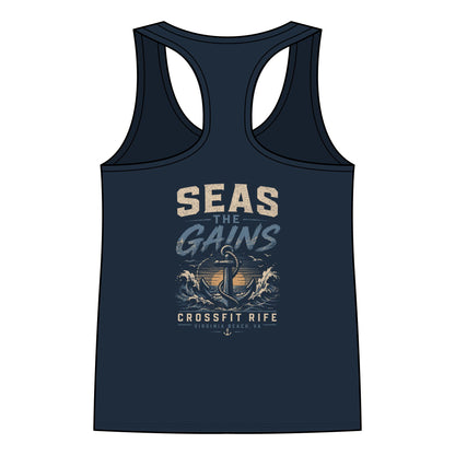 CFR 'Seas the Gains' Women's Racerback Tank