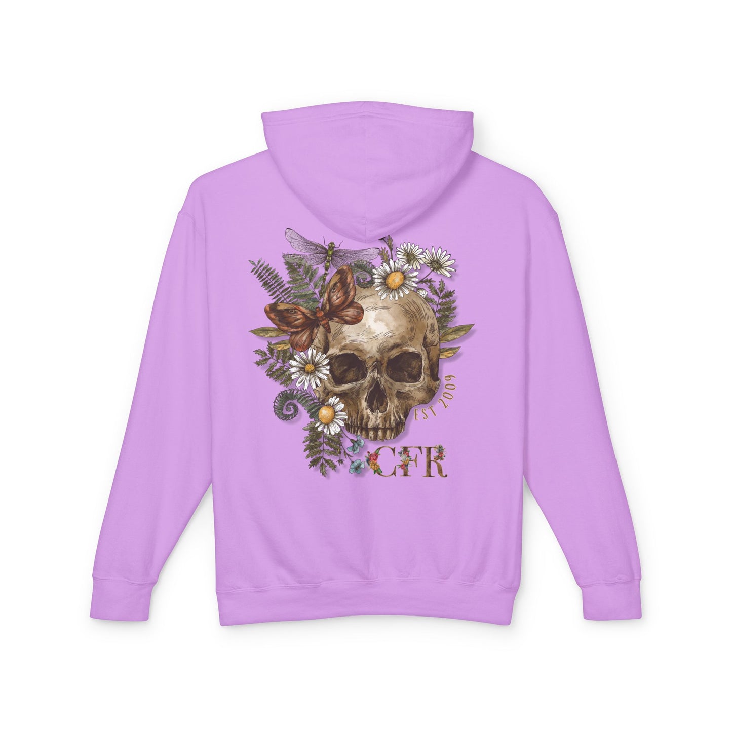 CFR Floral Skull Hoodie