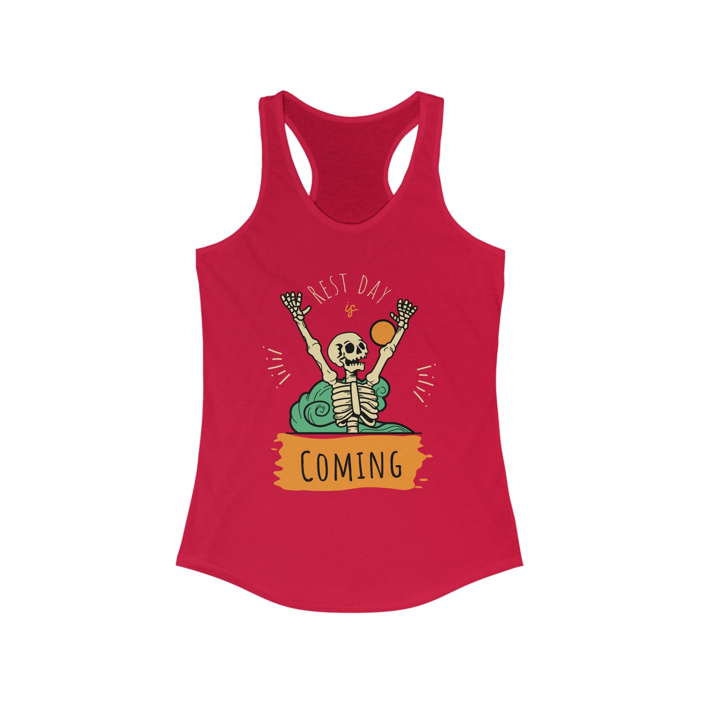 Rest Day Is Coming Women's Racerback Tank