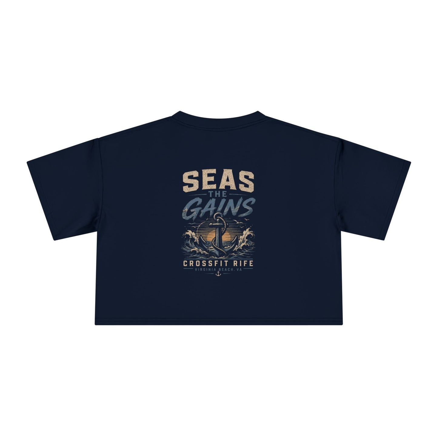 Seas the Gains Women’s Crop