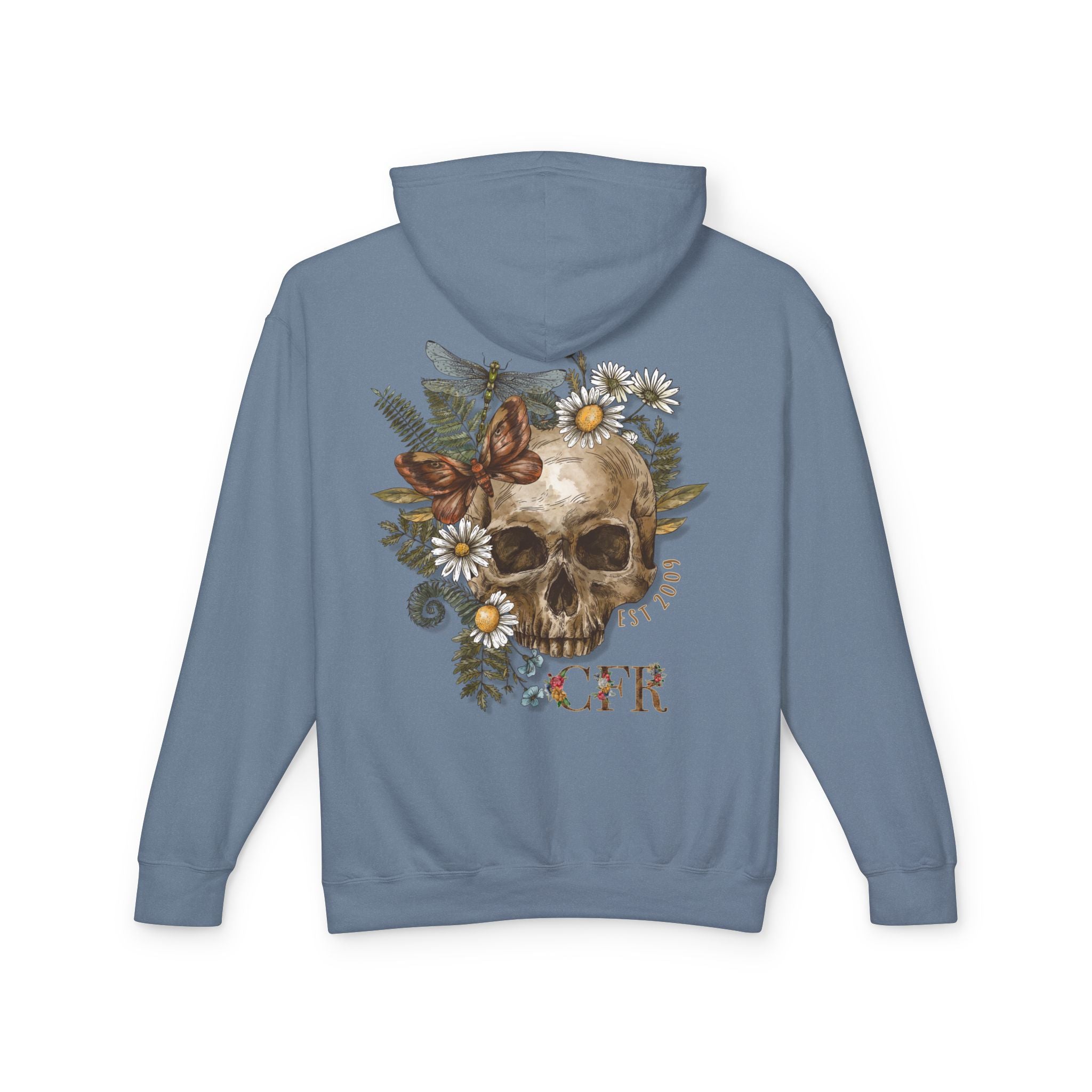 CFR Floral Skull Hoodie – CrossFit Rife