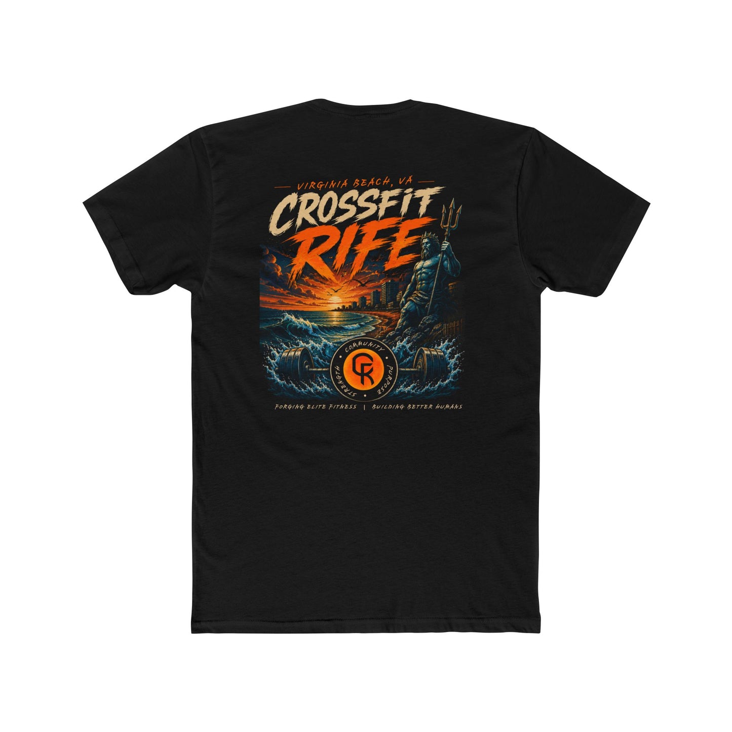 CFR Coastal Trident Sunset Tee