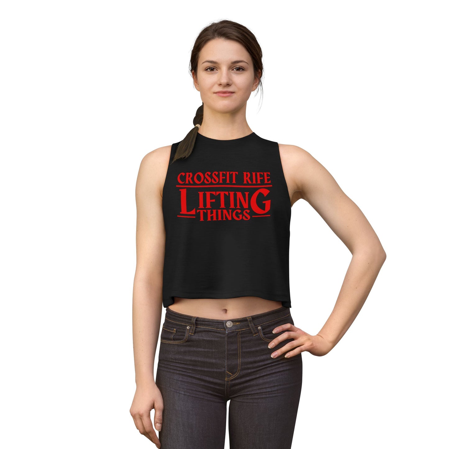 CFR Lifting Things Flowy Crop Tank