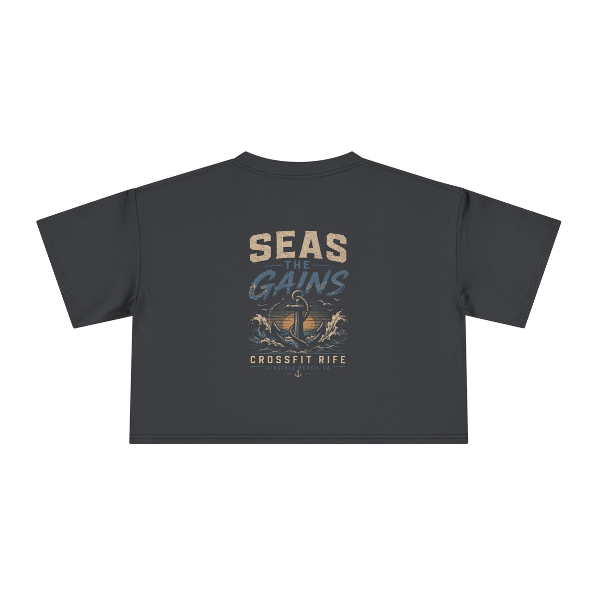 Seas the Gains Women’s Crop