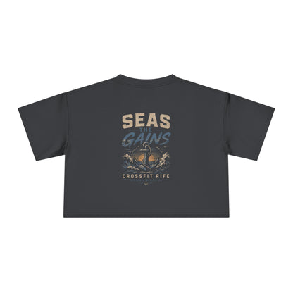 Seas the Gains Women’s Crop