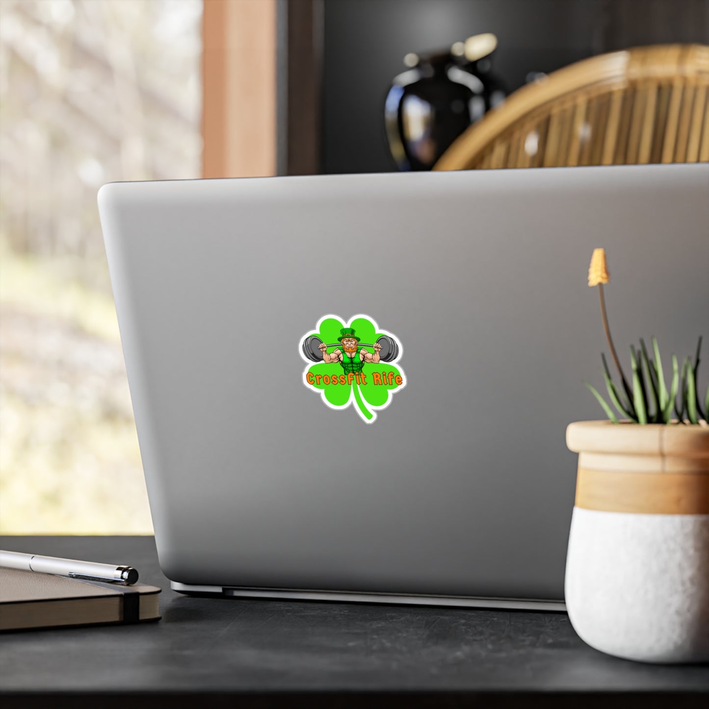 St. Patty's CFR Lucky Leprechaun Vinyl Decal