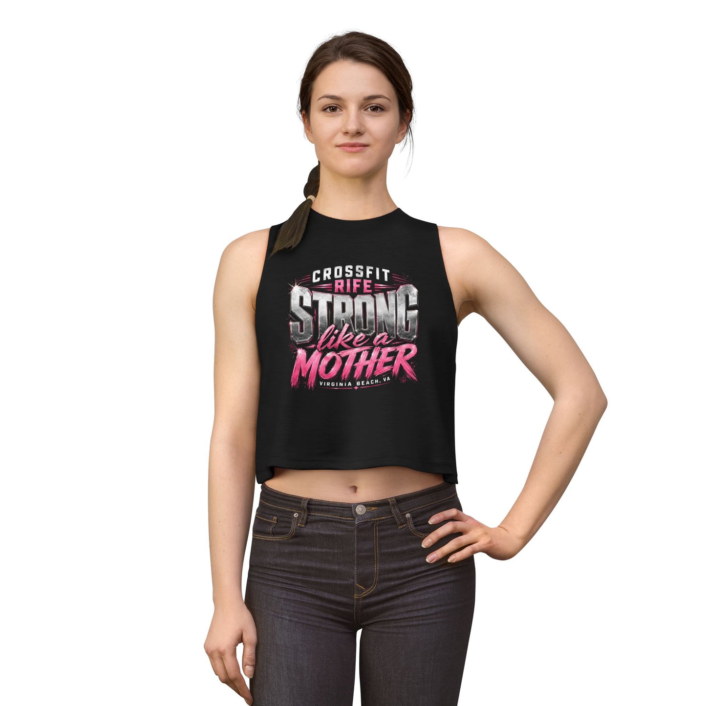 CFR Strong Like a Mother Crop Tank