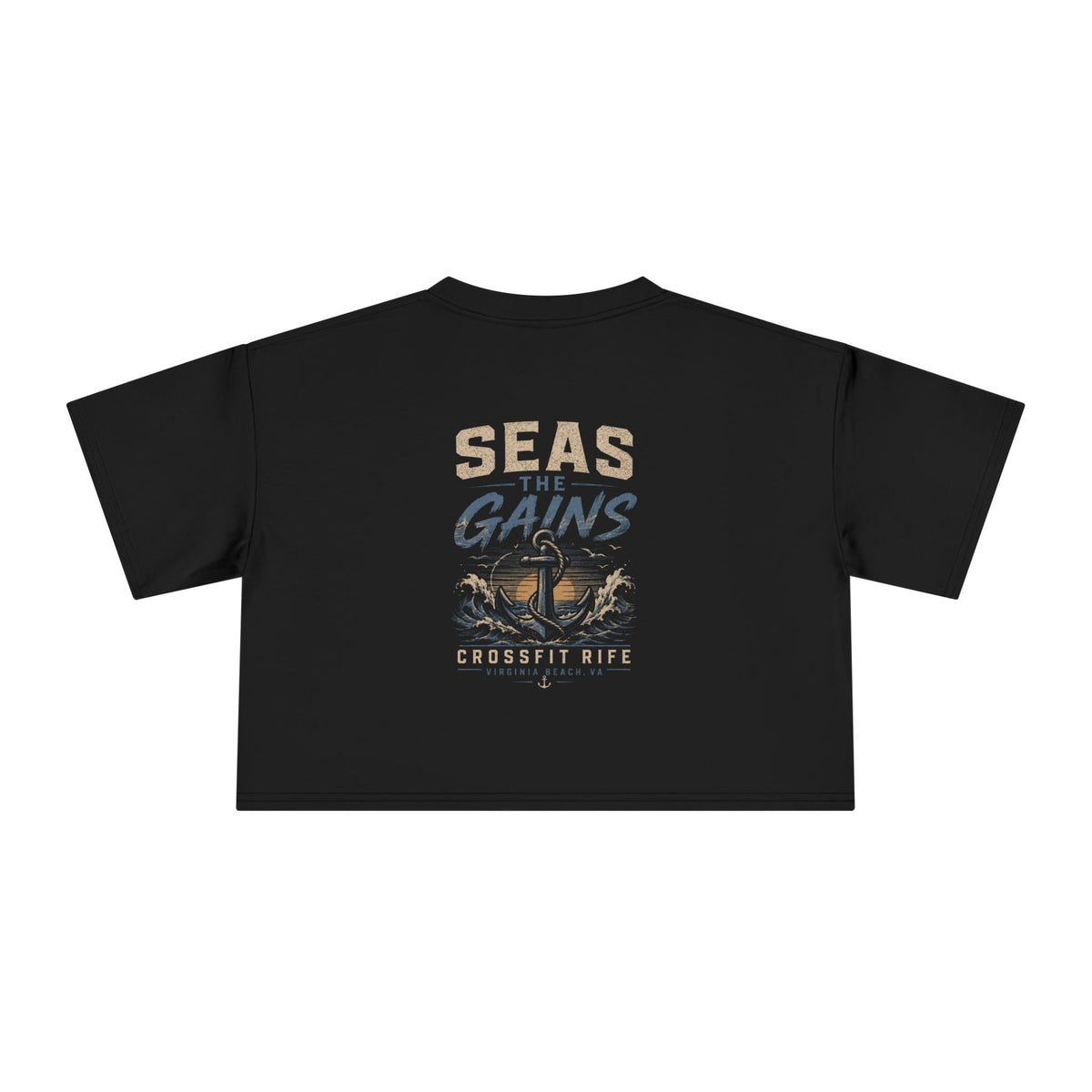 Seas the Gains Women’s Crop