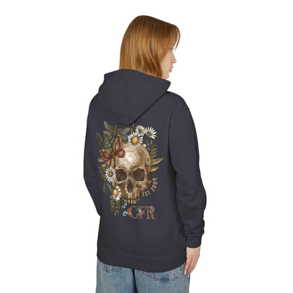 CFR Floral Skull Hoodie