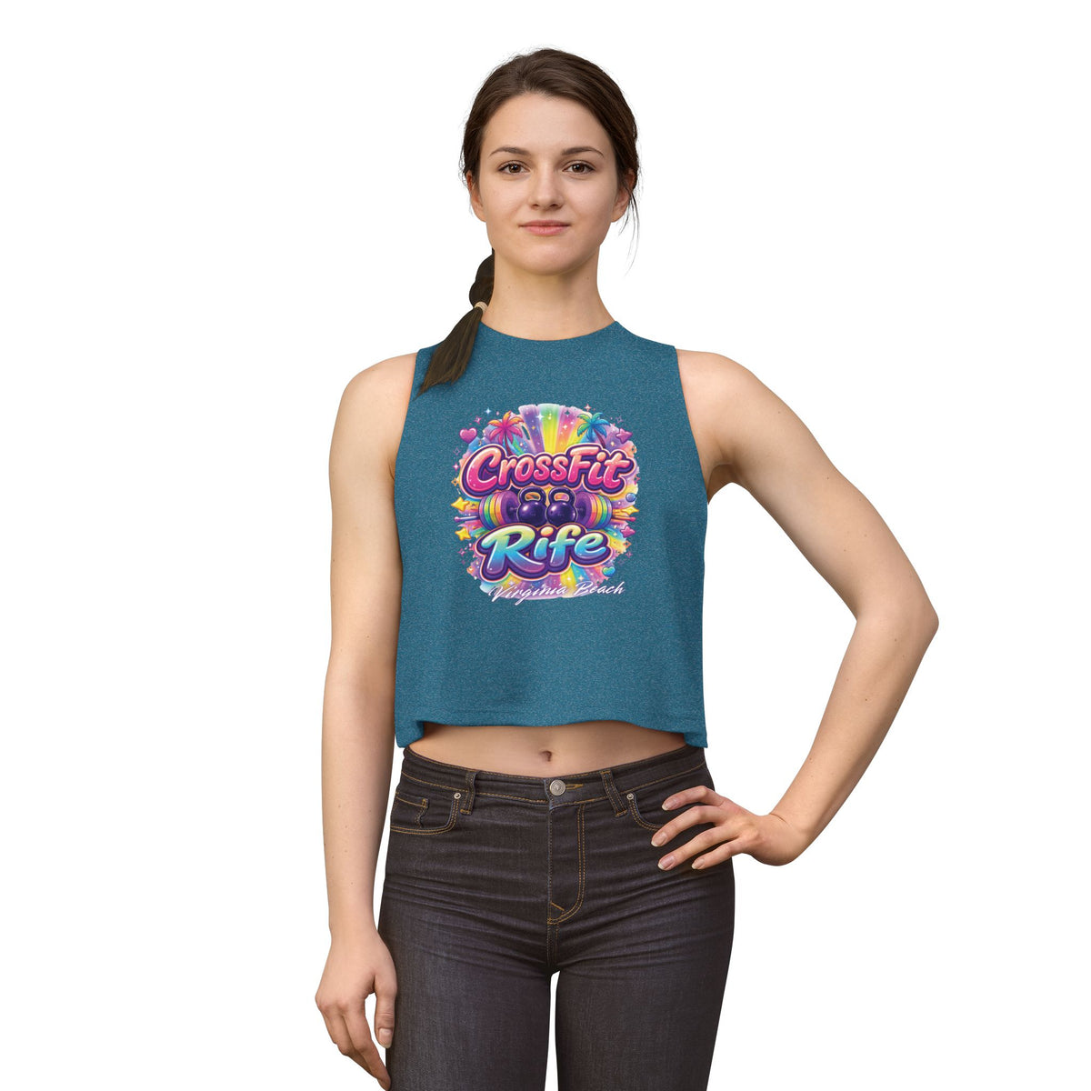 CFR Neon 90s Crop Tank