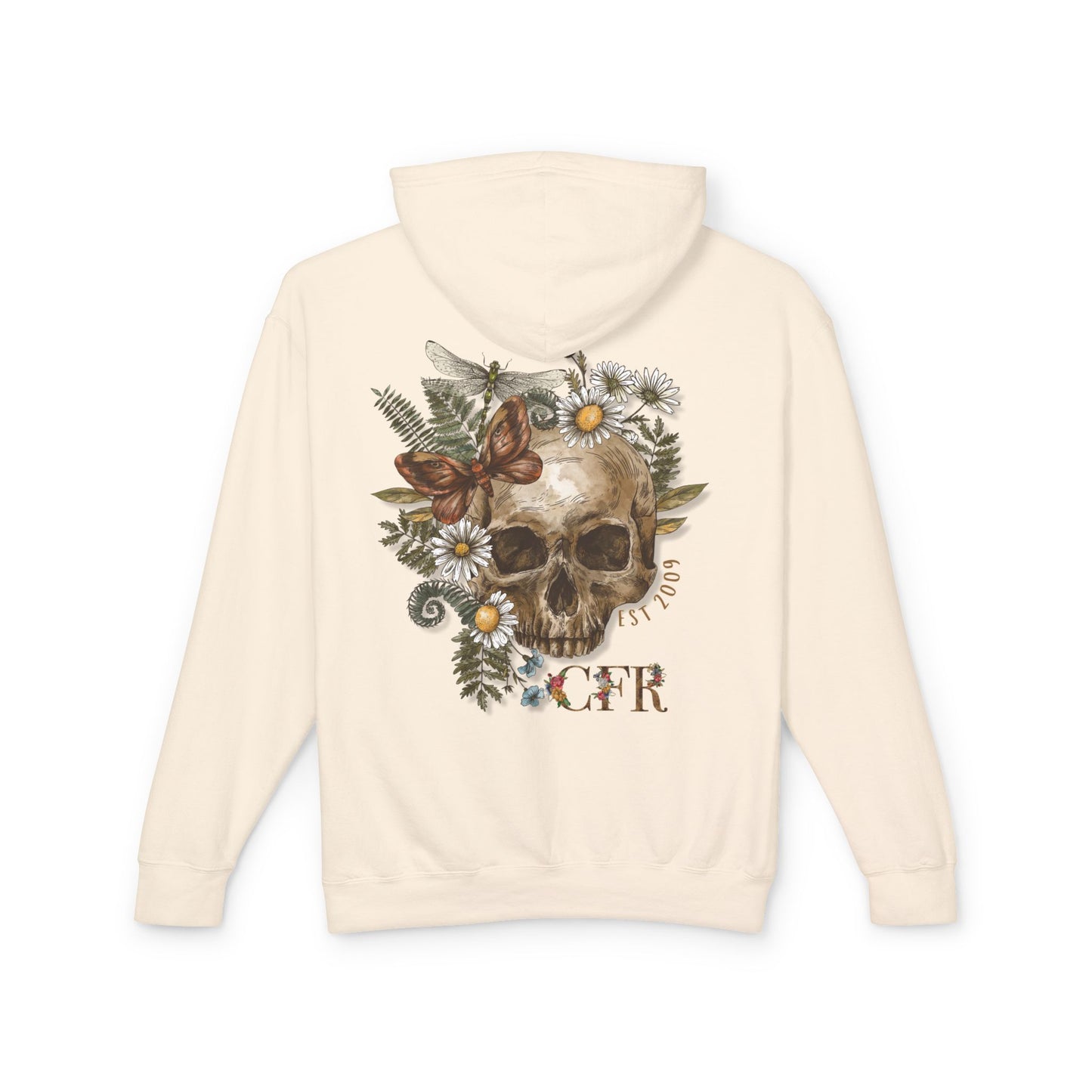 CFR Floral Skull Hoodie