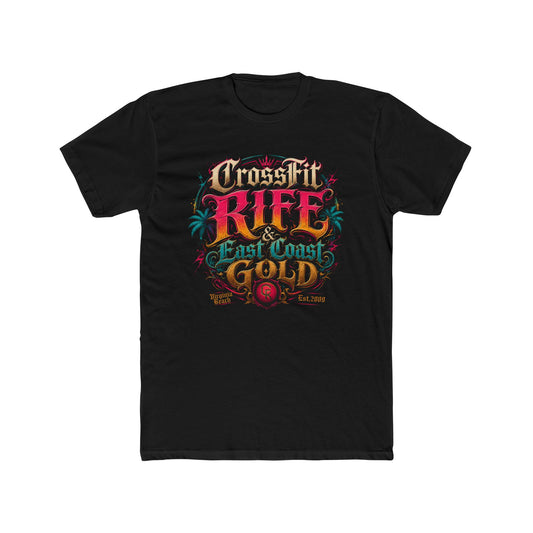 CrossFit Rife & East Coast Gold T-Shirt