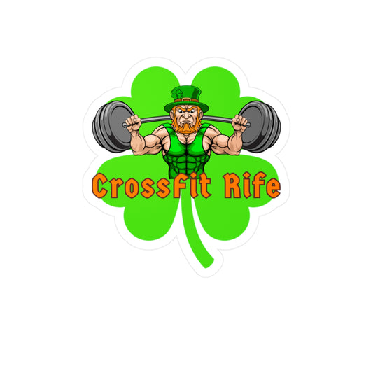 St. Patty's CFR Lucky Leprechaun Vinyl Decal